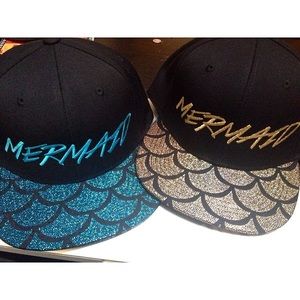 Gold Mermaid Snapback